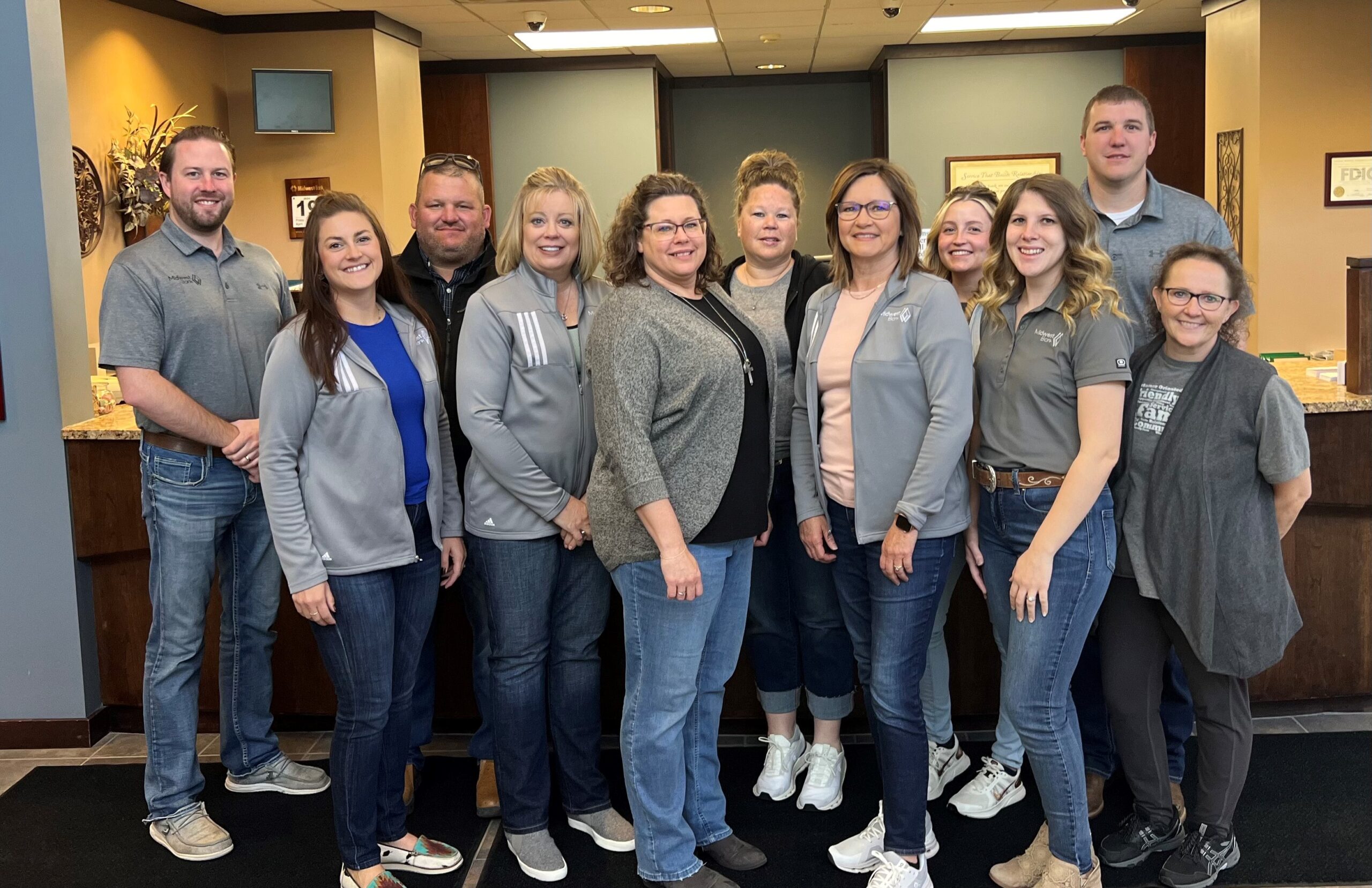 Our team wore grey in honor of Parkinson's Awareness Month.