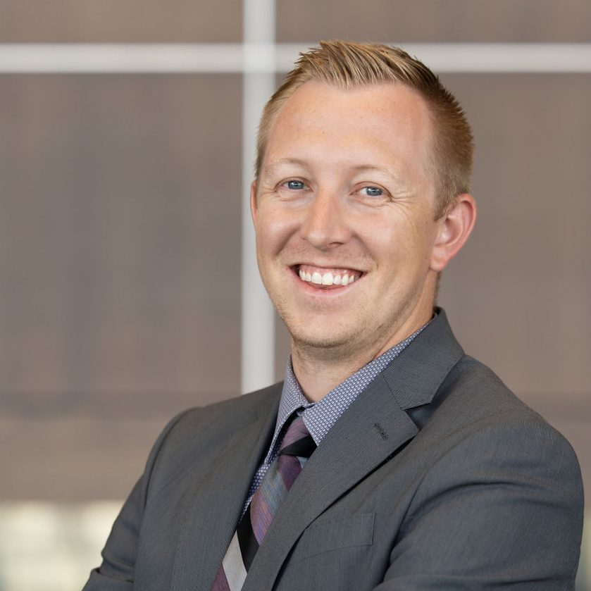 a close up of Steven Petersen, an assistant Vice President and Mortgage Loan Officer at the Norfolk Branch