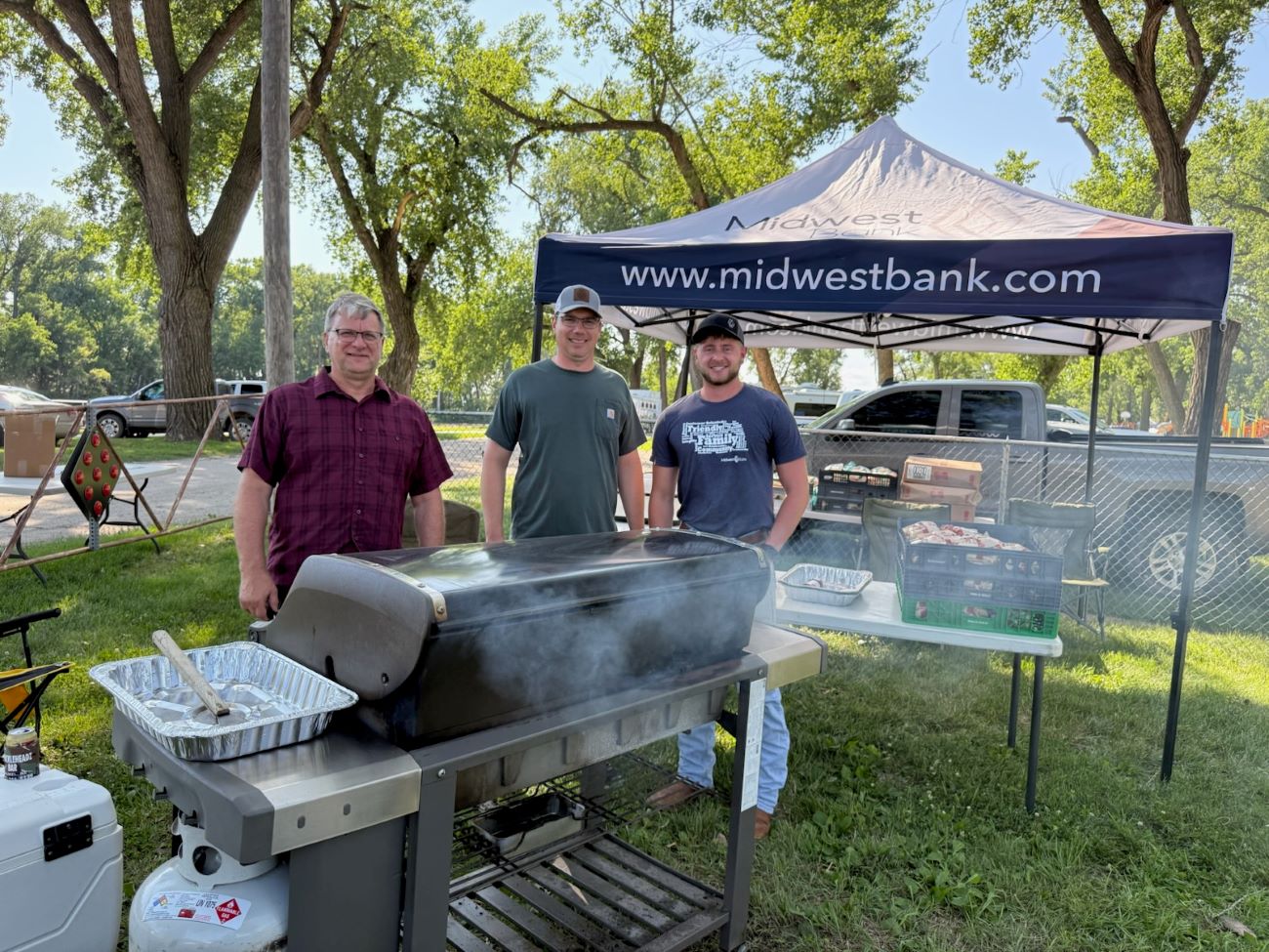 Wisner Branch Grilling for Livestock Show