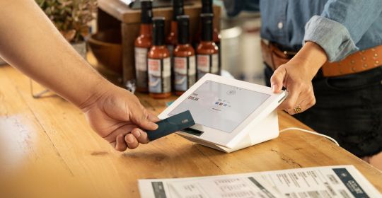 Payment service system for restaurant