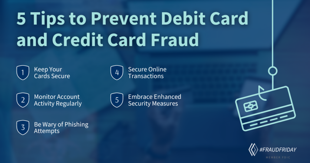 5 tips to prevent debit card and credit card fraud