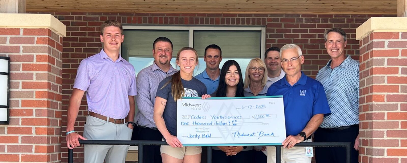 Jordy Bahl Check Presentation Lincoln 3