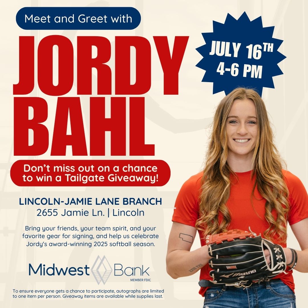 Jordy Bahl -promotion for Lincoln Meet and Greet at Jamie Lane branch